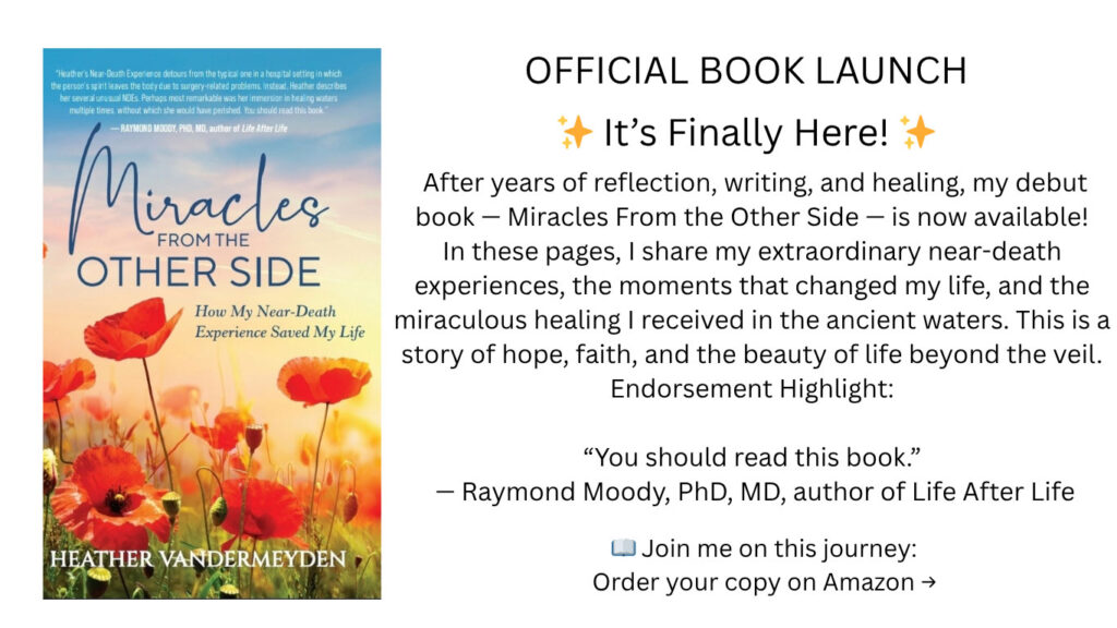 Miracles From the other Side book Now on Amazon.